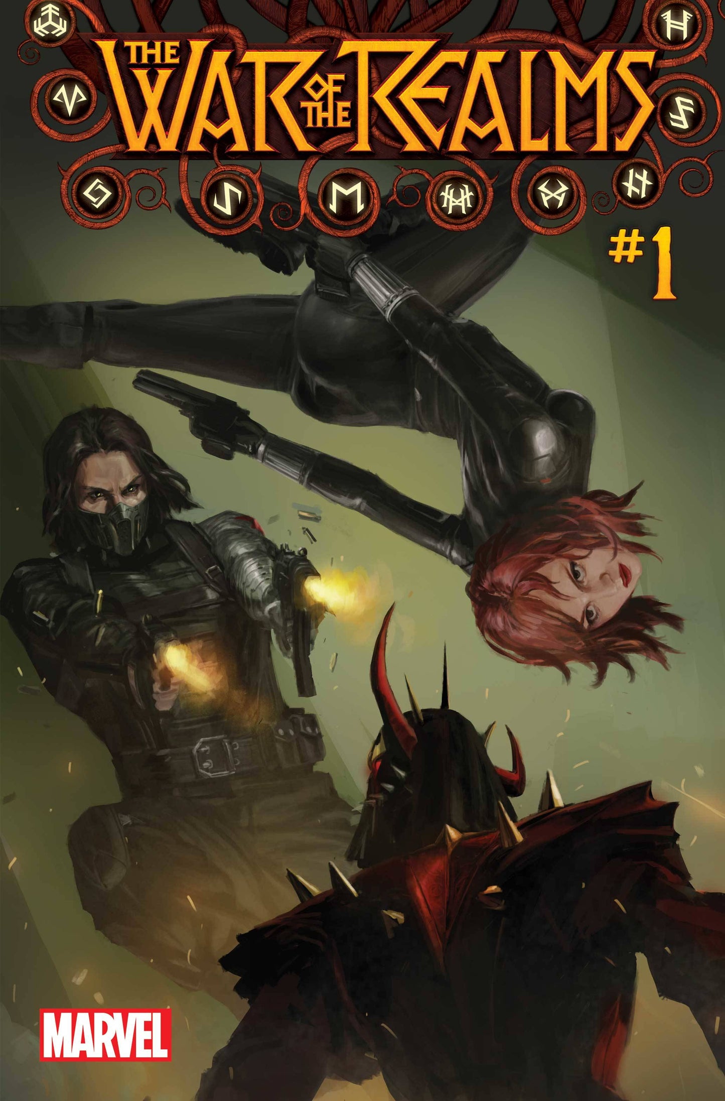 WAR OF REALMS #1 Pyeong Jun Park Variant (04/03/2019) MARVEL