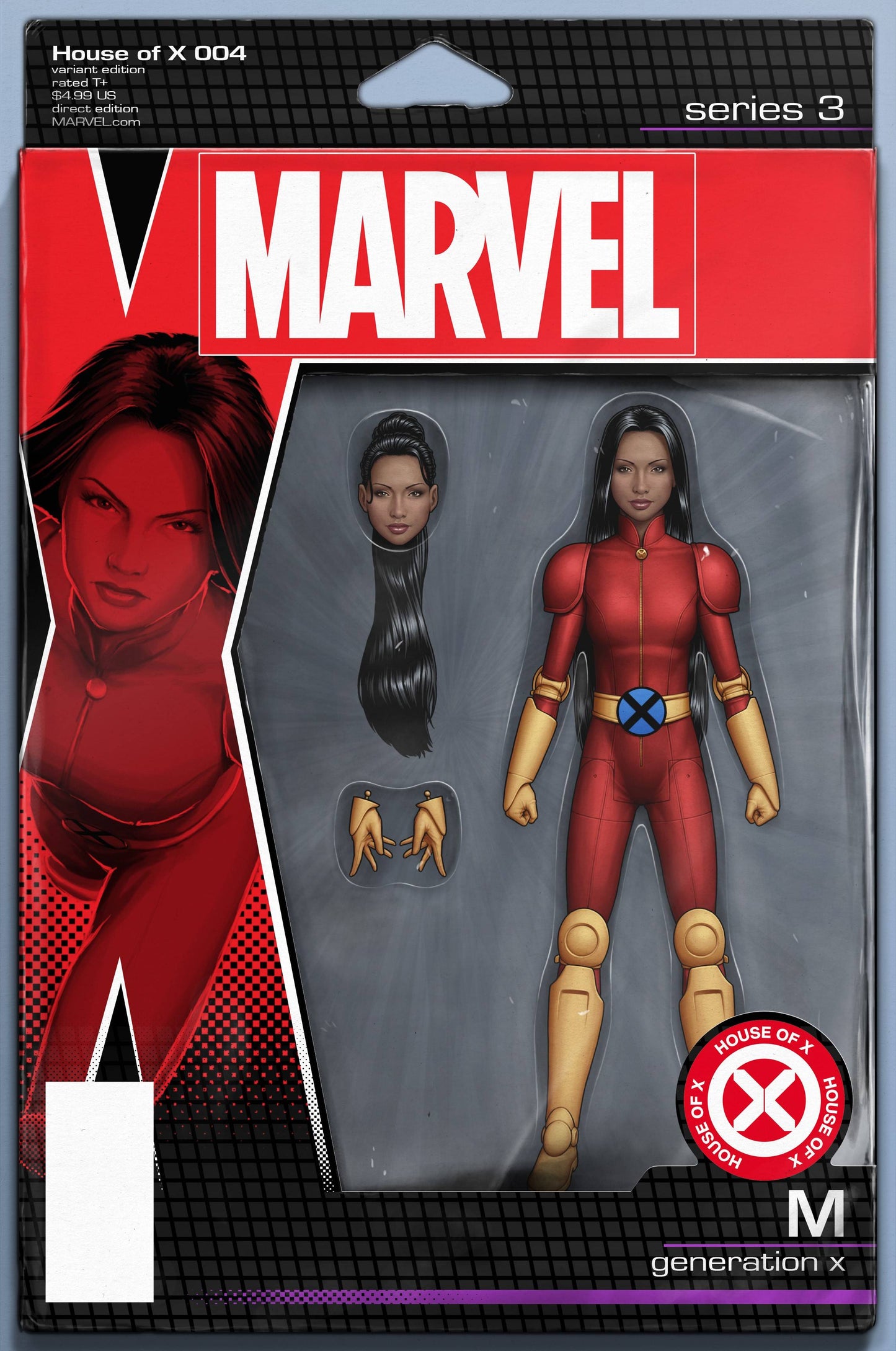 HOUSE OF X #4 (OF 6) C John Tyler CHRISTOPHER ACTION FIGURE Variant (09/04/2019) MARVEL