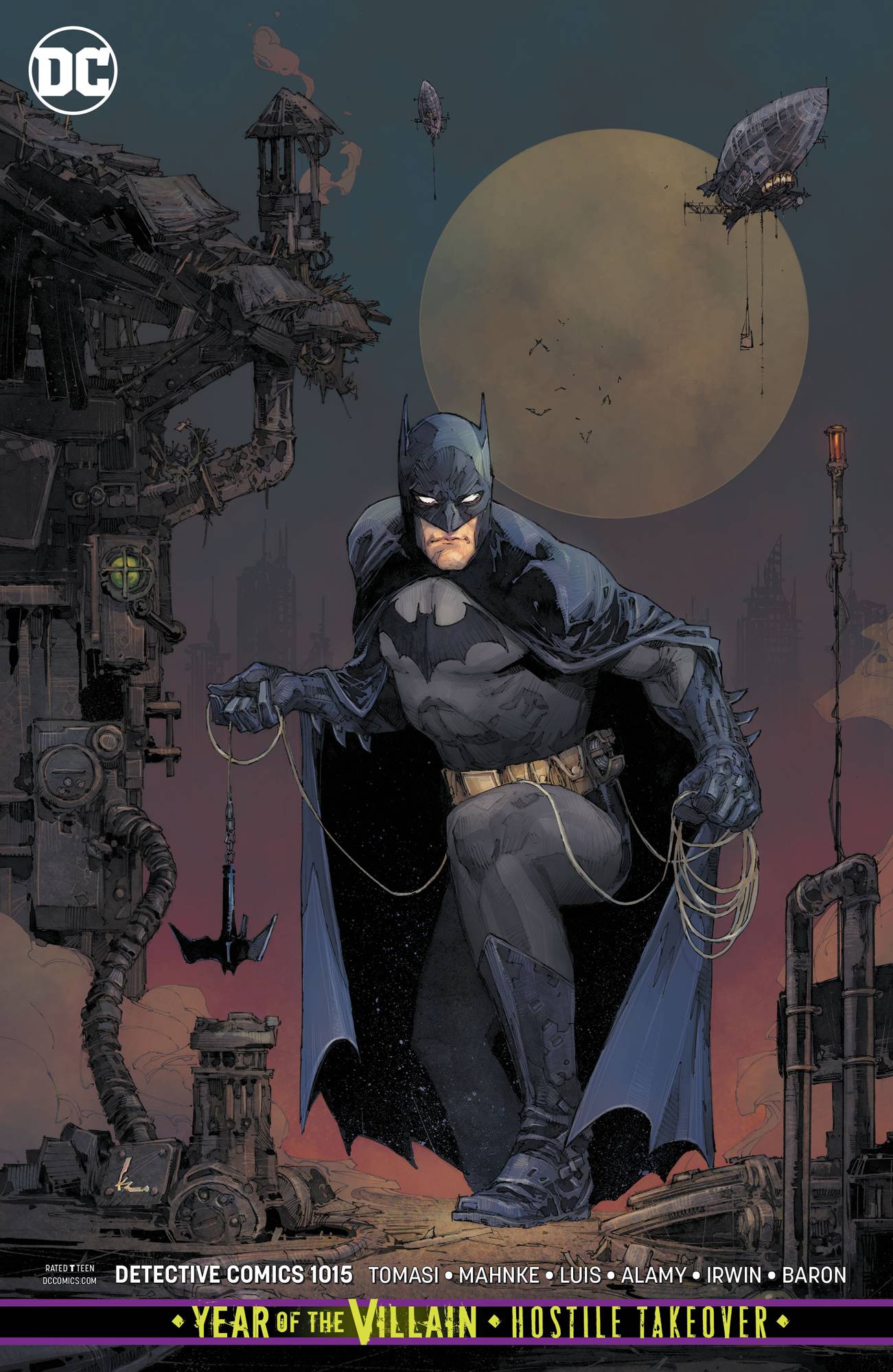 Batman DETECTIVE COMICS #1015 B DC 2019 NM Kenneth Rocafort Variant YOTV