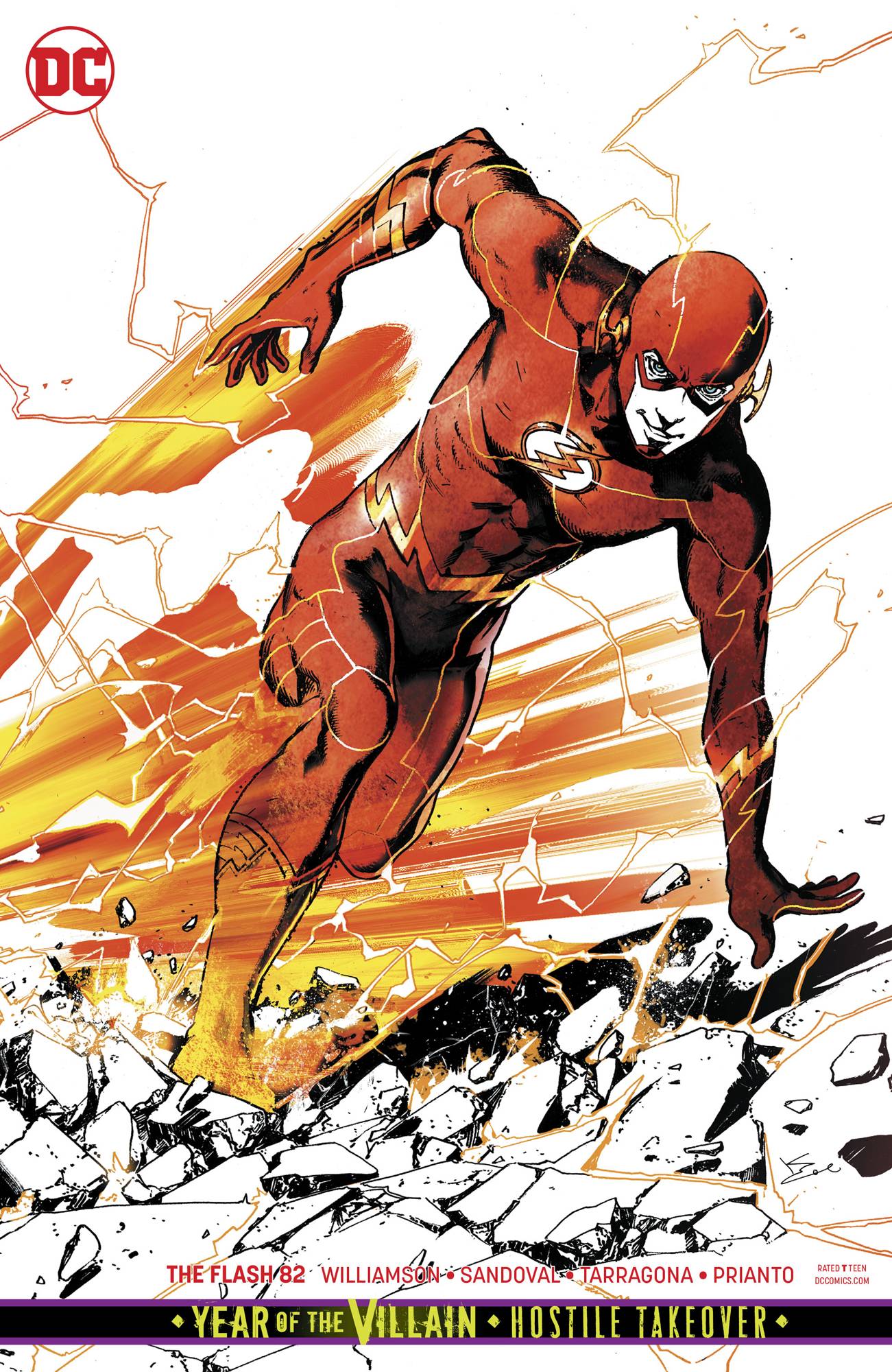 FLASH #82 B DC 2019 NM+ 9.6 Karmome Shirahama Variant YOTV