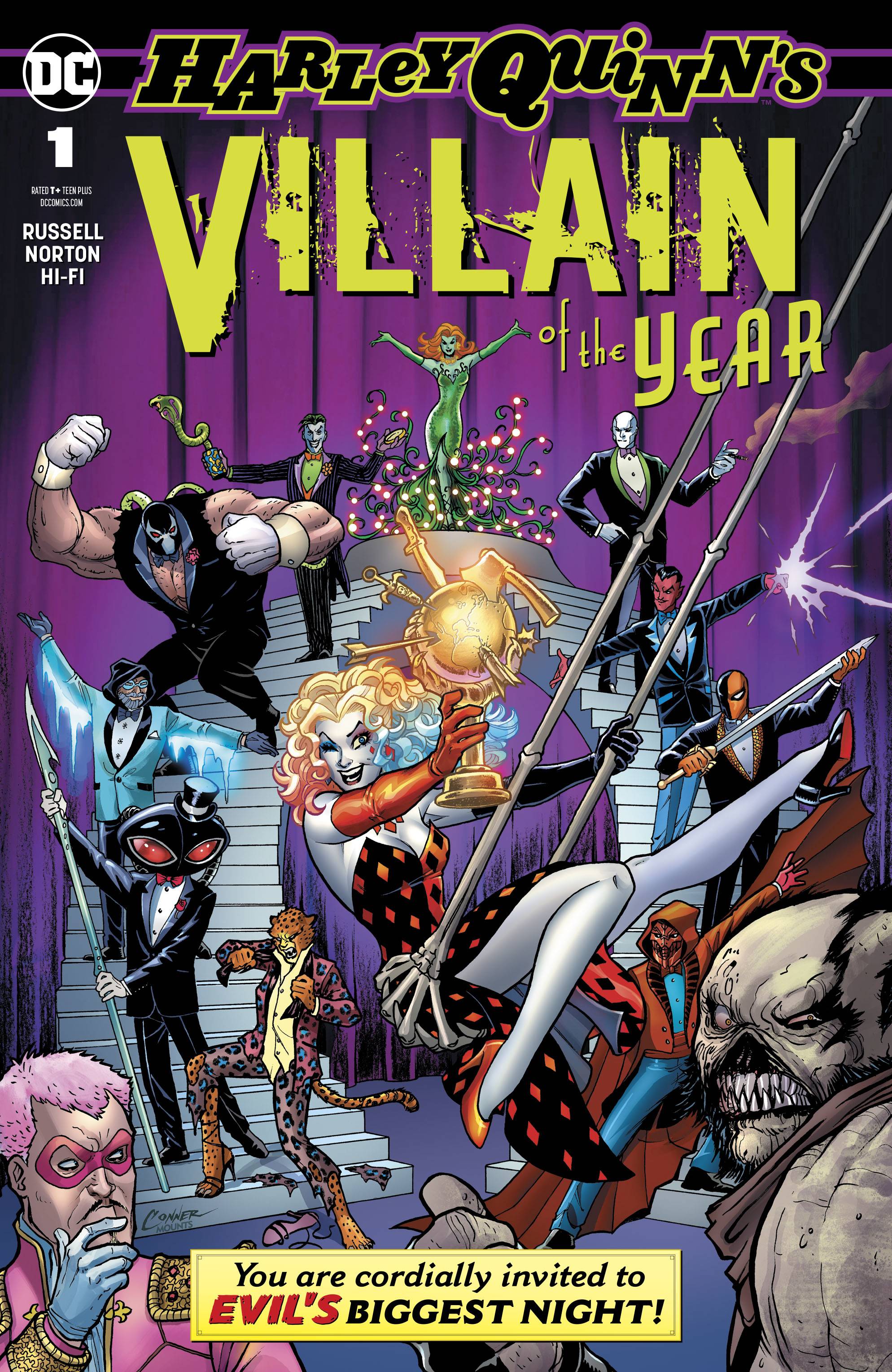 HARLEY QUINN VILLAIN OF THE YEAR #1 A Amanda Conner Mark Russell (12/11/2019) DC