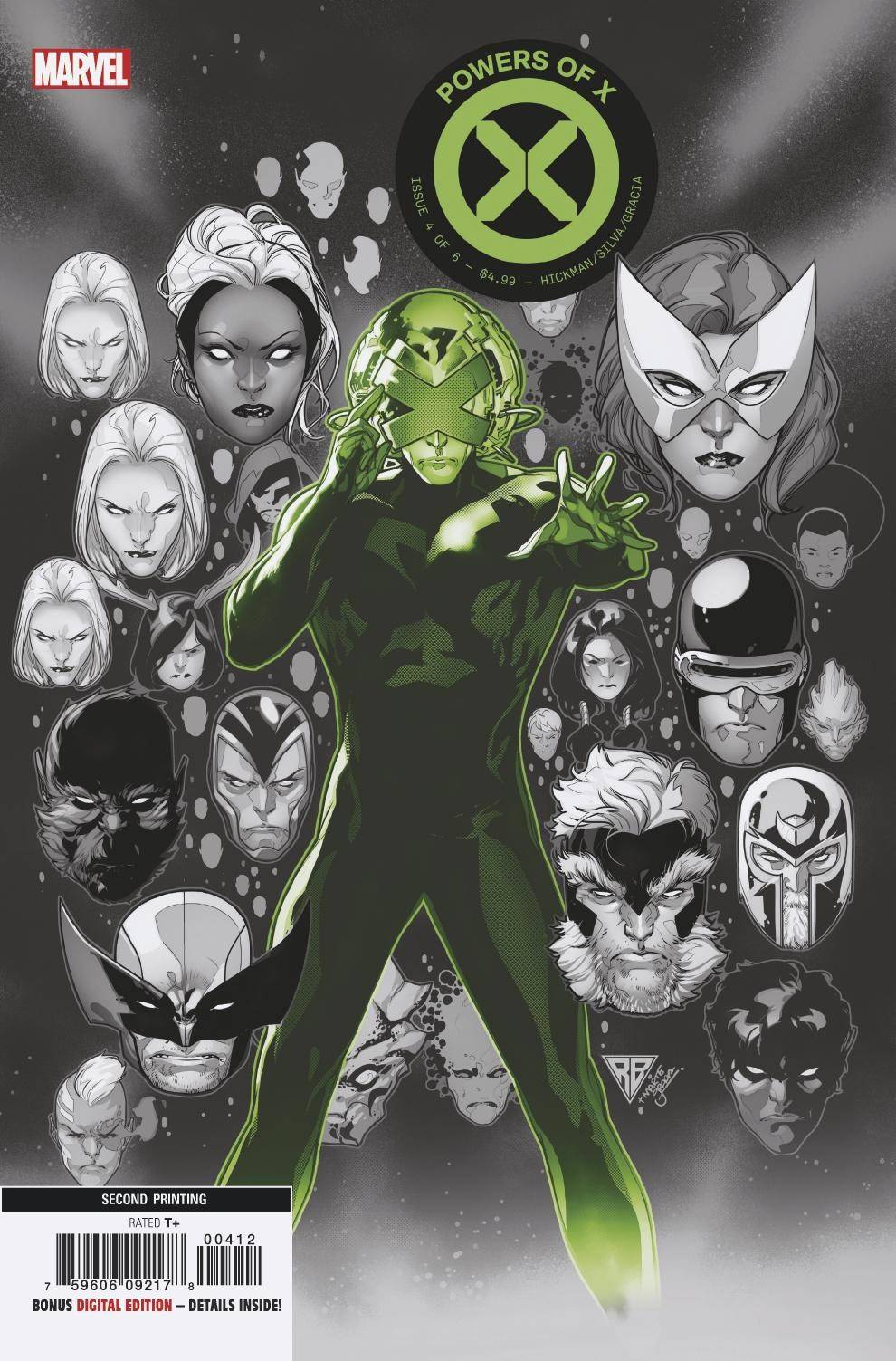 POWERS OF X #4 (OF 6) 2nd Print RB Silva Variant (10/16/2019) MARVEL