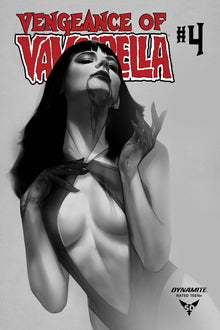 VENGEANCE OF VAMPIRELLA #4 1:30 Ben OLIVER B&W Variant (01/08/2020) DYNAMITE