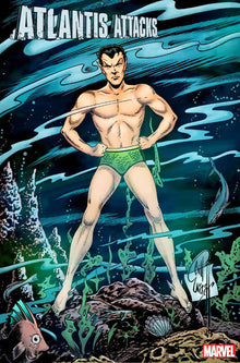 ATLANTIS ATTACKS #1 (OF 5) 1:25 HIDDEN GEM Variant (01/22/2020) MARVEL