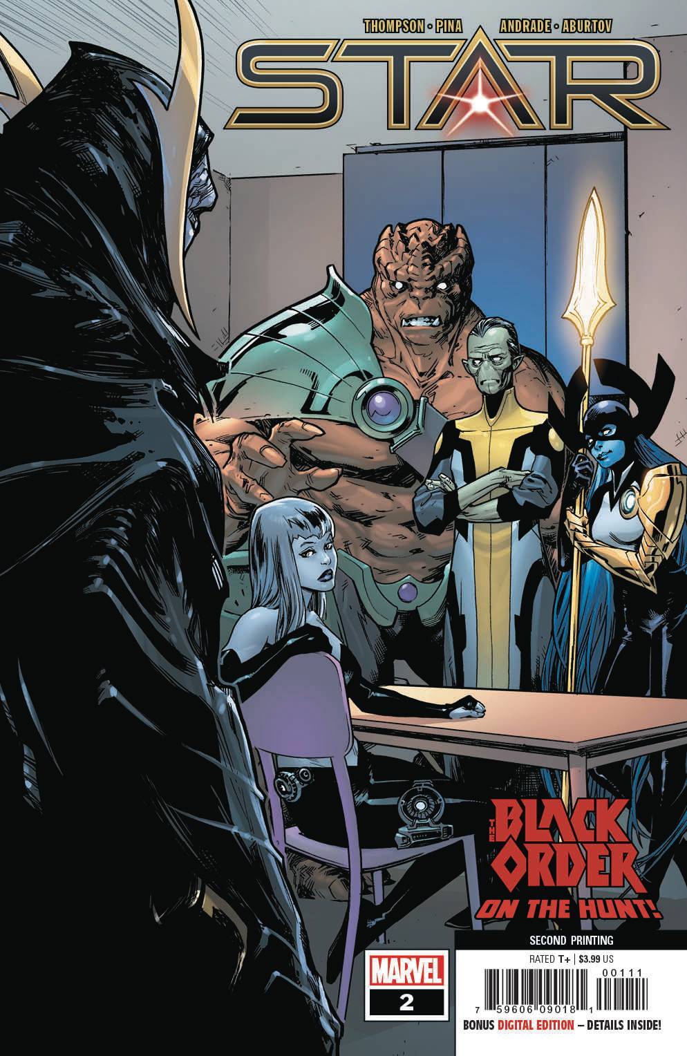 STAR #2 (OF 5) 2nd Print Javier Pina Variant (09/16/2020) MARVEL