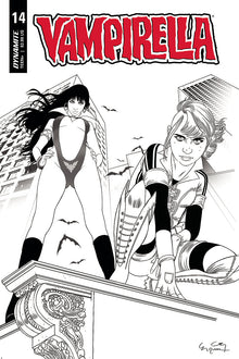 Vampirella #14 1:20 Ergun Gunduz B&W Variant (10/14/2020) Dynamite