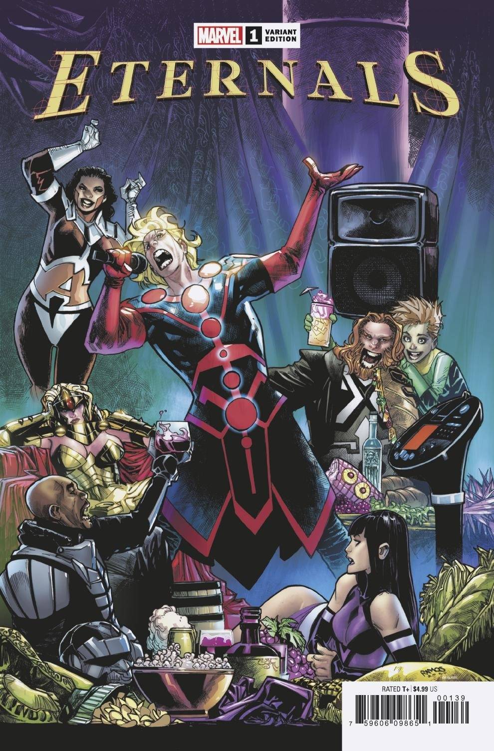 Eternals #1 N Humberto Ramos Launch Variant (01/06/2021) Marvel