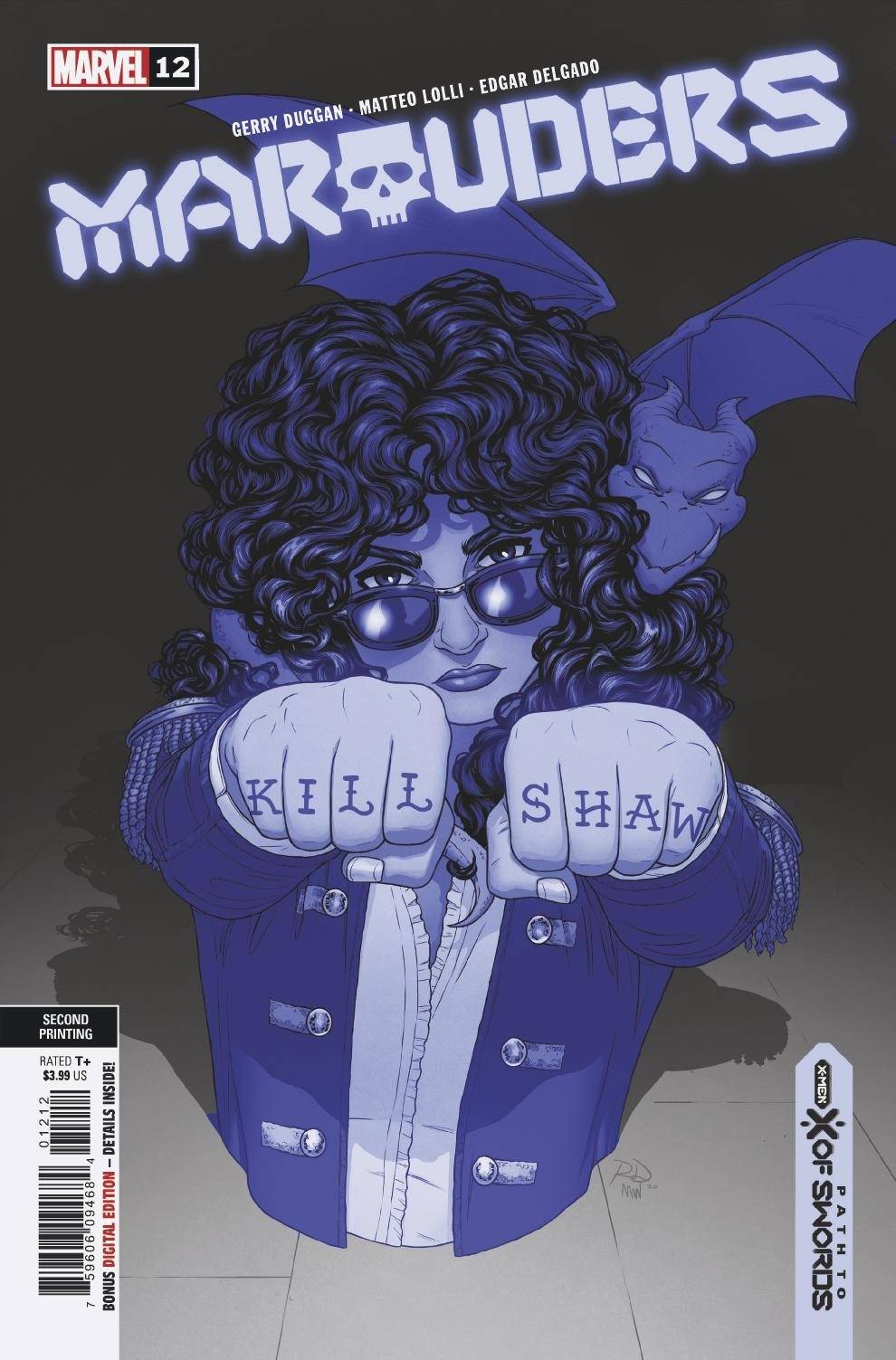 Marauders #12 2nd Print Russell Dauterman Variant (10/21/2020) Marvel