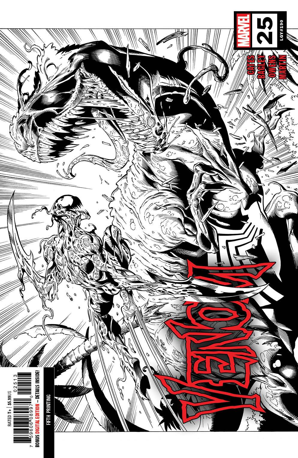 Venom #25 5th Print Variant (11/04/2020) Marvel