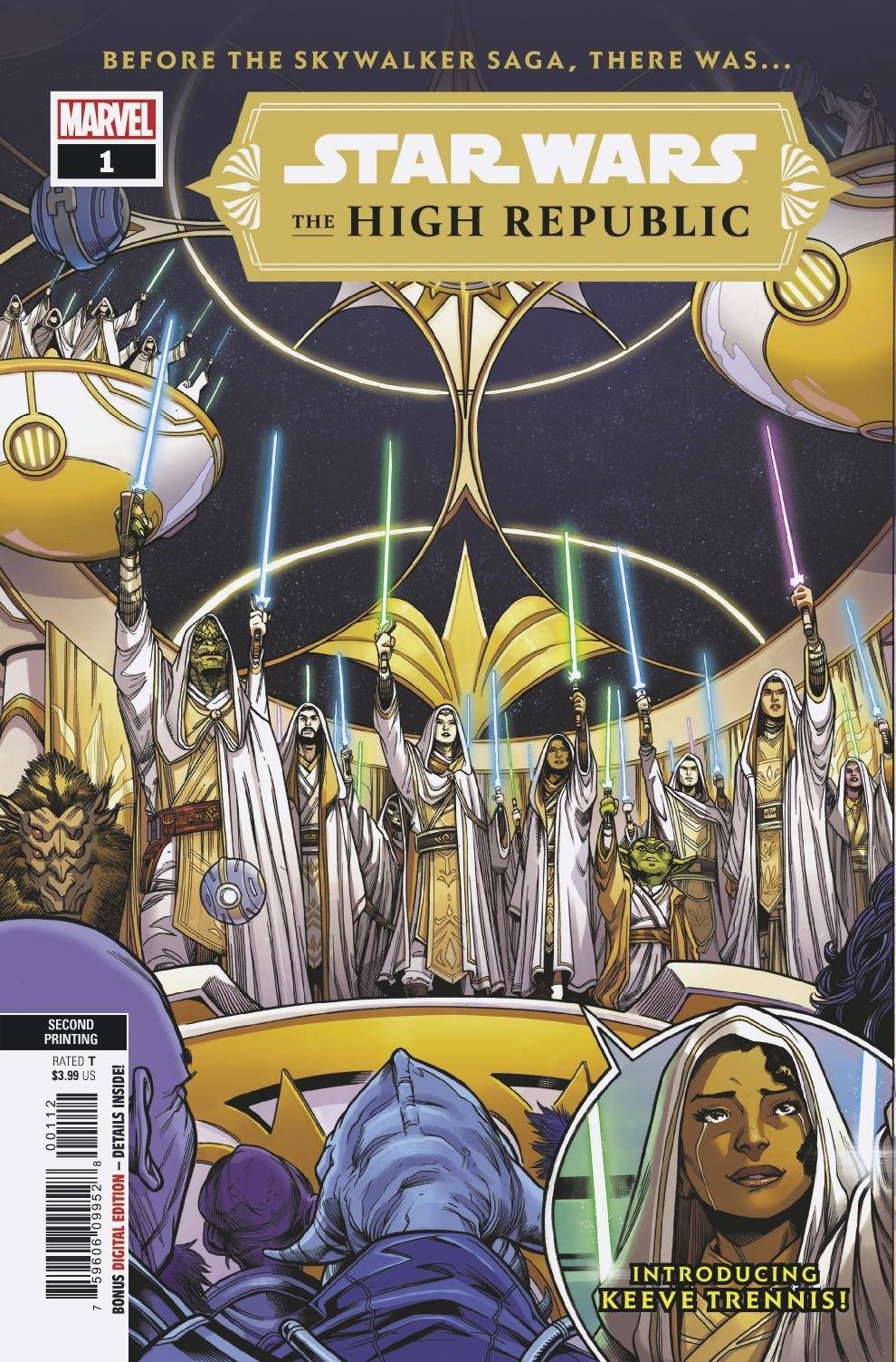 Star Wars High Republic #1 (Of 6) 2nd Print Variant (01/27/2021) Marvel