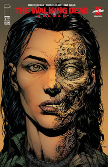 Walking Dead Dlx #3 2nd Print David Finch Headshot Variant (Mr) (02/24/2021) Image
