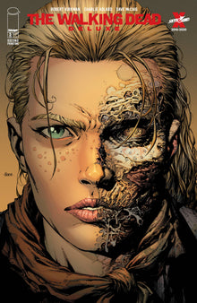 Walking Dead Dlx #5 2nd Print David Finch Headshot Variant (Mr) (02/24/2021) Image