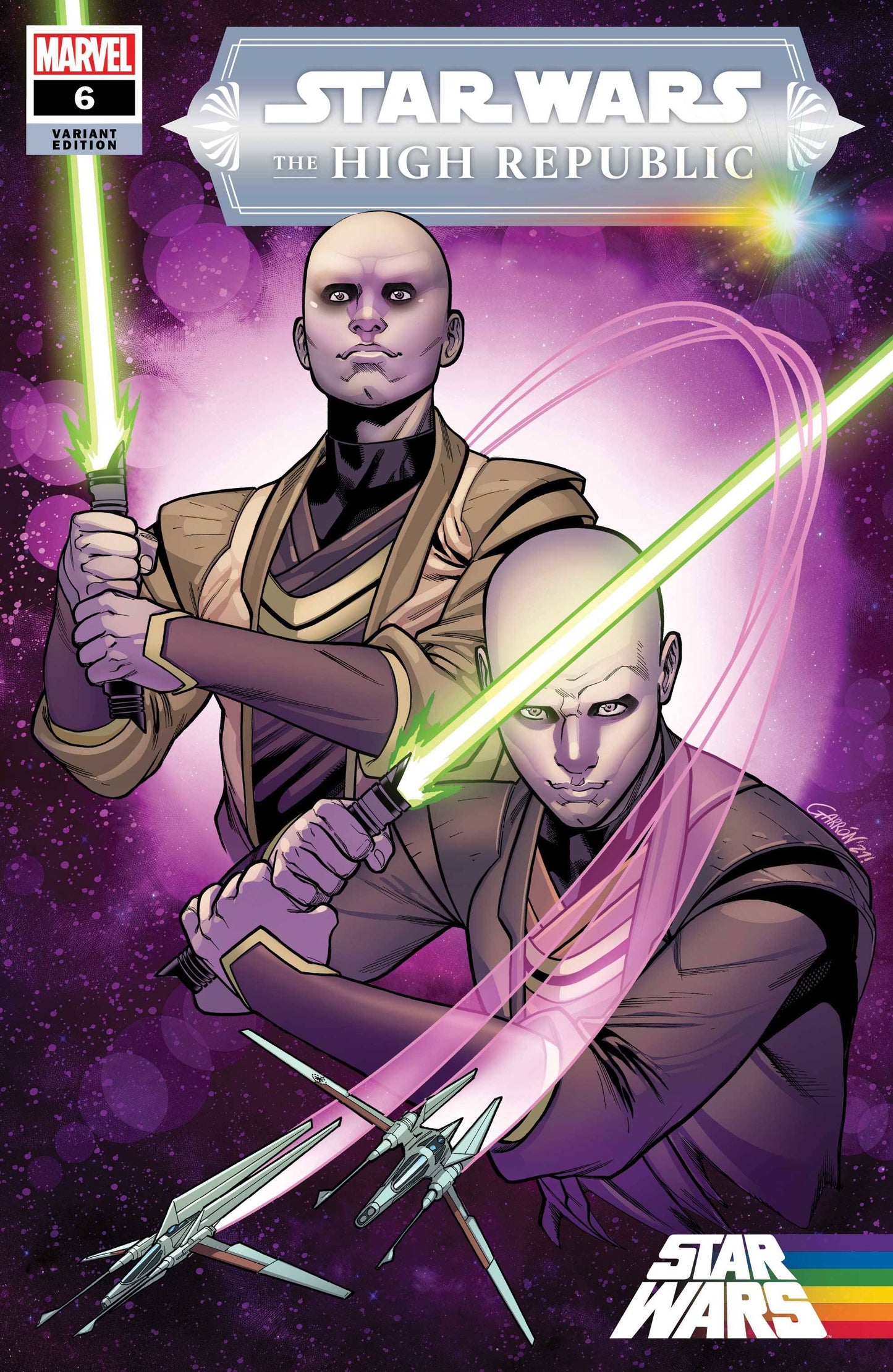 Star Wars High Republic #6 B Javi Garron Pride Variant (06/30/2021) Marvel