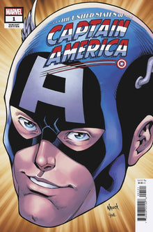 United States Captain America #1 C (Of 5) Todd Nauck Headshot Variant (06/30/2021) Marvel