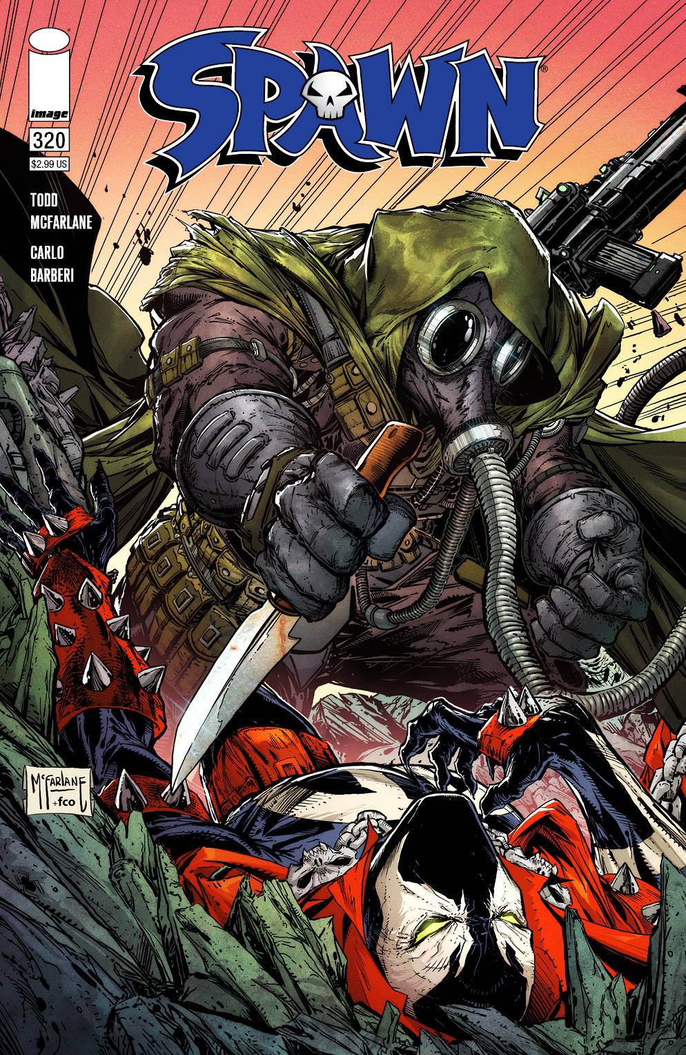 Spawn #320 B Todd Mcfarlane Amazing Spider-Man 316 Homage Variant (07/28/2021) Image