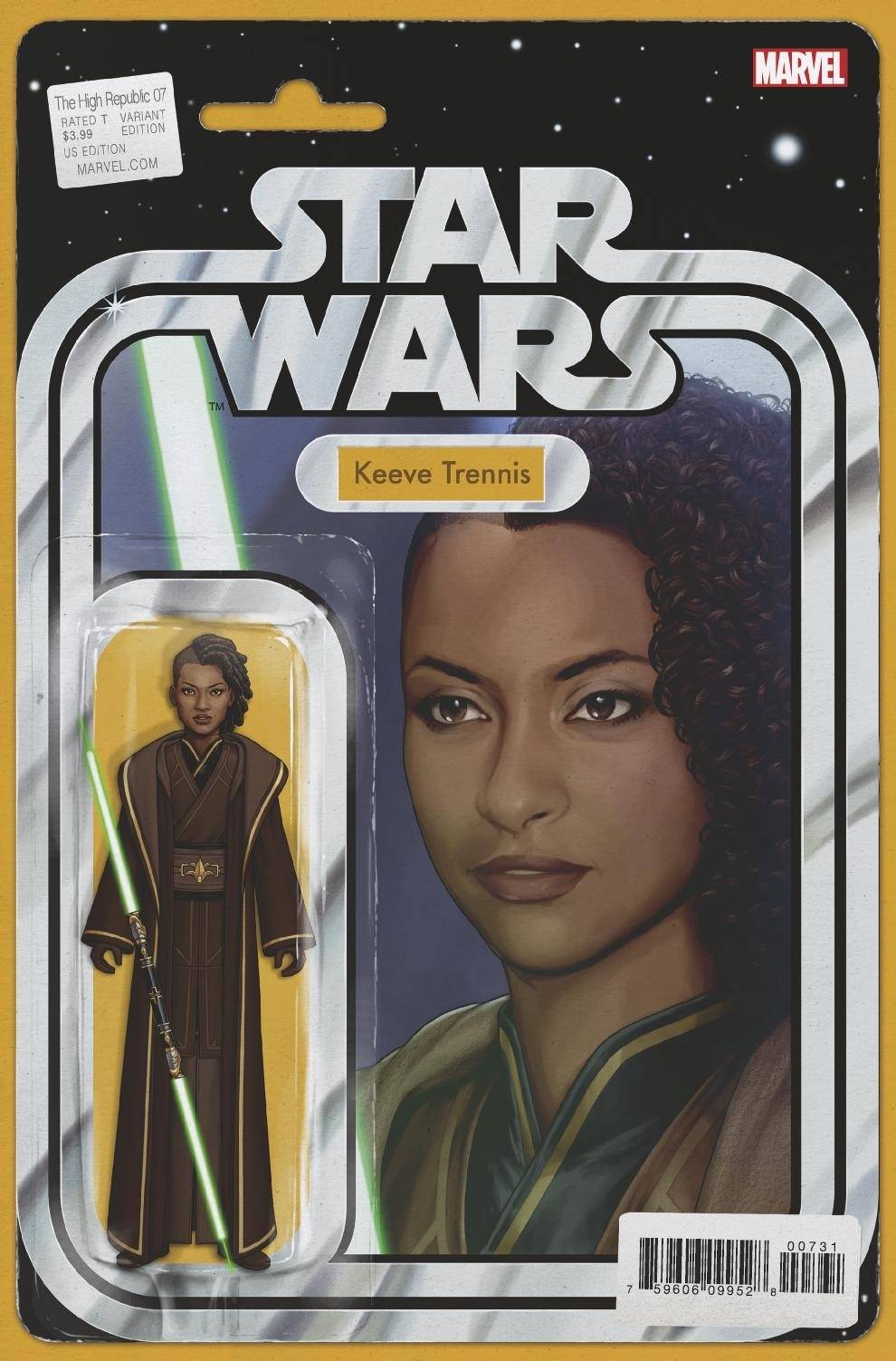 Star Wars High Republic #7 B John Tyler Christopher Action Figure Variant (07/28/2021) Marvel