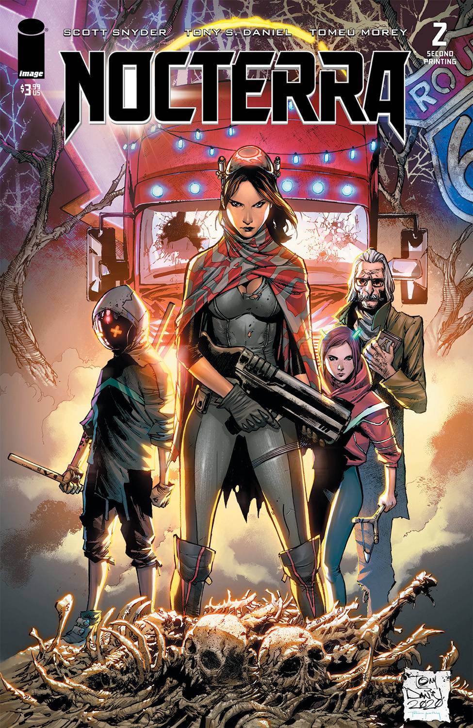 Nocterra #2 2nd Print Tony Daniel Variant (Mr) (05/05/2021) Image