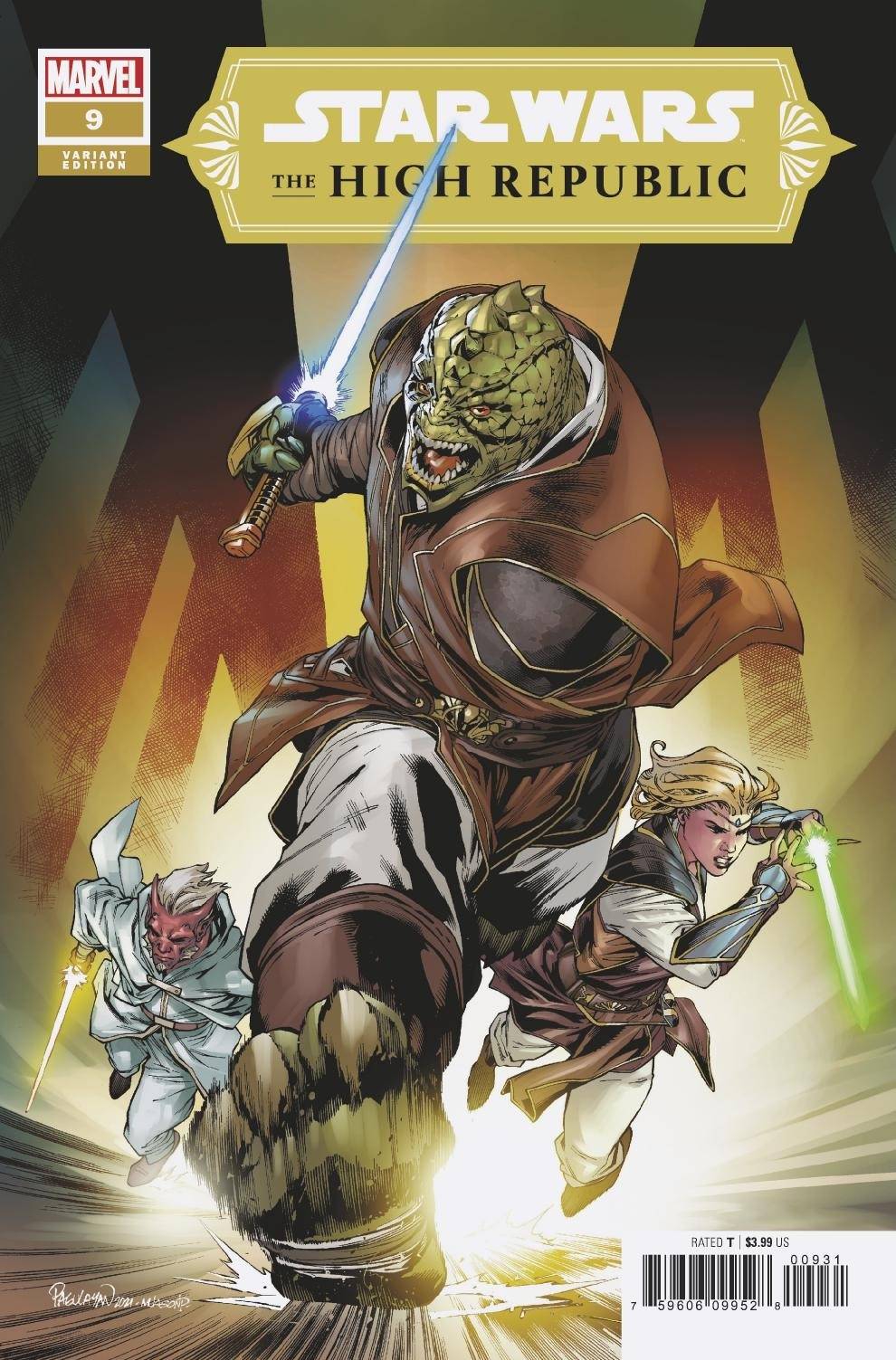 Star Wars High Republic #9 B Carlo Pagulayan Variant (09/01/2021) Marvel