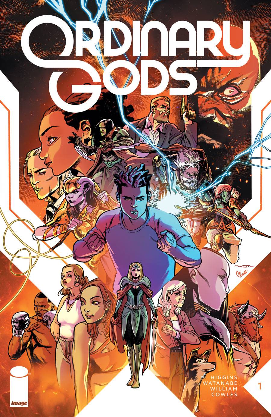 Ordinary Gods #1 2nd Print Felipe Watanabe Variant (09/22/2021) Image
