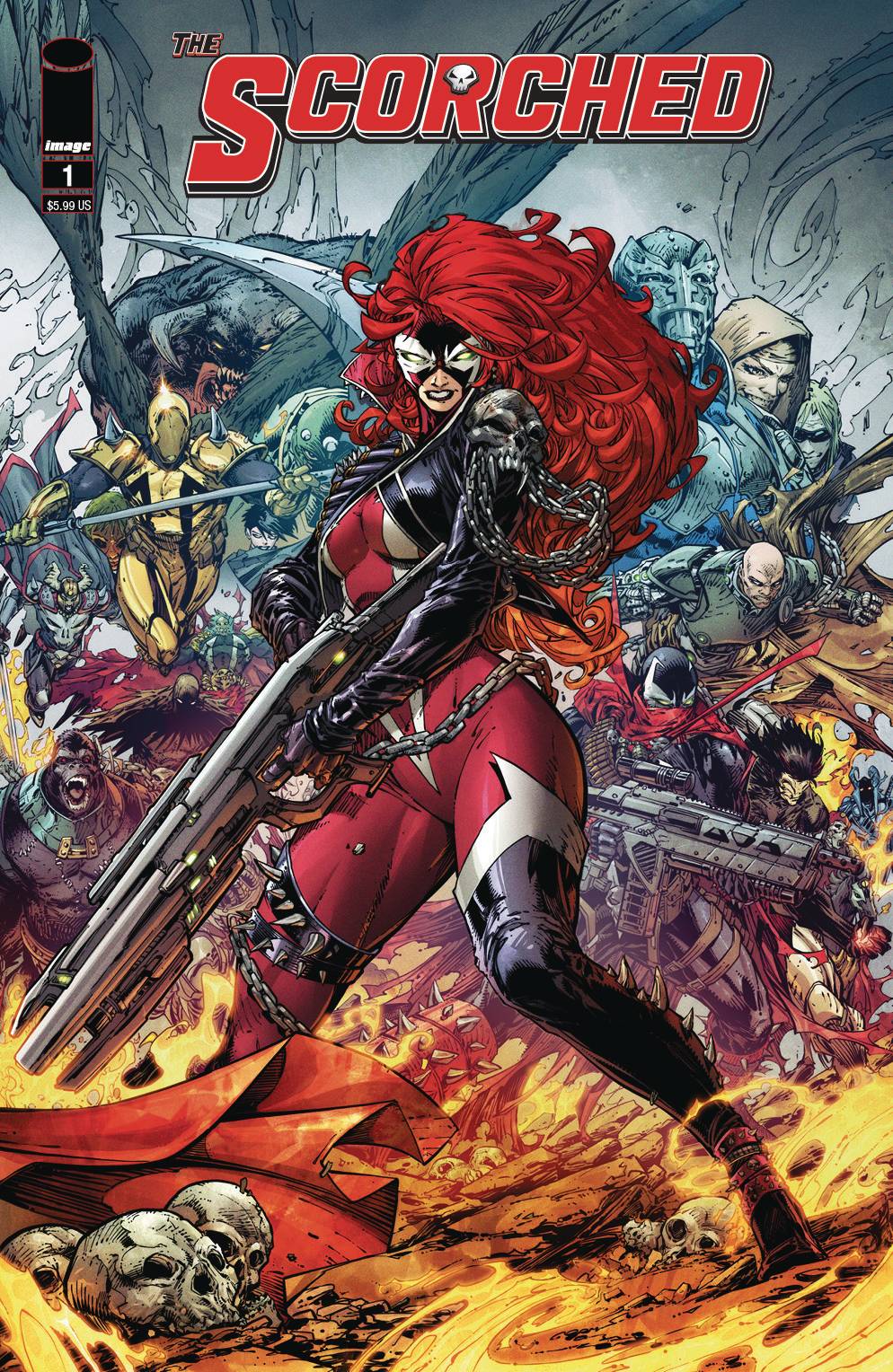 Spawn Scorched #1 F Brett Booth Variant (01/12/2022) Image