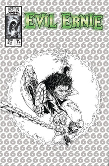 Evil Ernie #1 O 1:11 Jason Biggs Amazing Spider-Man 300 Homage Sketch FOC Bonus Variant (12/01/2021) Dynamite