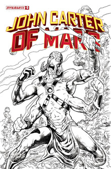 John Carter Of Mars #3 G 1:15 Dave Acosta B&W Variant (06/22/2022) Dynamite