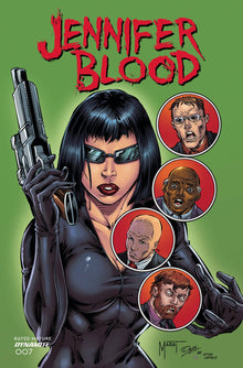 Jennifer Blood #7 L Marat Mychaels Rob Liefeld Homage FOC Bonus Variant (Mr) (04/20/2022) Dynamite