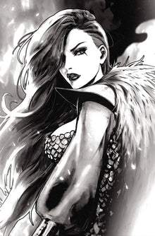 Red Sonja (2021) #8 Q 1:10 Sozomaika B&W Virgin FOC Bonus Variant (04/27/2022) Dynamite