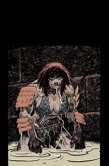 Invincible Red Sonja #9 S 1:7 Moritat Ronin Homage Virgin FOC Bonus Variant (06/08/2022) Dynamite