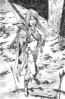 Immortal Red Sonja #3 R 1:10 John McRea Boys Homage B&W Virgin FOC Bonus Variant (06/15/2022) Dynamite