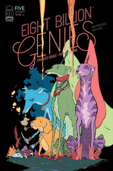 Eight Billion Genies #5 (Of 8) B Tradd Moore Variant (Mr) (09/28/2022) Image