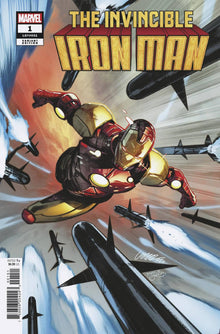 Invincible Iron Man #1 1:25 Pepe Larraz Variant (12/14/2022) Marvel