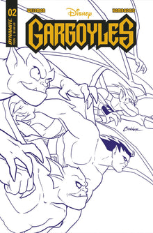 Gargoyles #2 J 1:20 Amanda Conner Purple Line Art Variant (01/18/2023) Dynamite