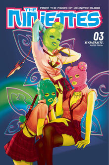 Ninjettes #3 I FOC Leirix Li Ultraviolet Variant (11/16/2022) Dynamite