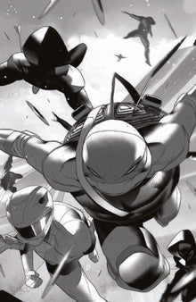 Mmpr Tmnt Ii #3 (Of 5) G 1:50 Simone Di Meo Variant Teenage Mutant Ninja Turtles Power Rangers (02/22/2023) Boom