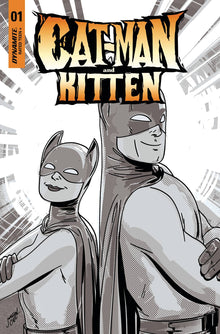 Cat-Man One Shot H 1:7 Case B&W Variant (11/30/2022) Dynamite