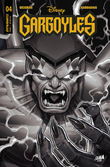 Gargoyles #4 I 1:15 David Nakayama B&W Variant (03/22/2023) Dynamite