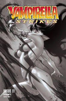 Vampirella Strikes #11 H 1:20 Stephan Segovia B&W Variant (03/22/2023) Dynamite