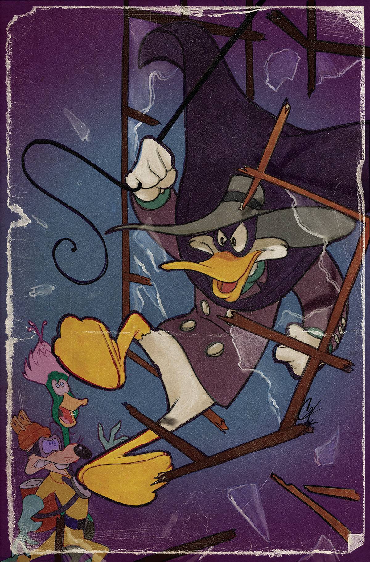 Darkwing Duck #5 X 1:10 Foc Cat Staggs Virgin Variant (05/24/2023) Dynamite