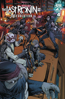 Teenage Mutant Ninja Turtles Tmnt The Last Ronin Ii Re Evolution #4 A Esau Escorza Kevin Eastman  (01/29/2025) Idw