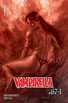 Vampirella #674 H 1:15 Lucio Parrillo Tint Variant (01/29/2025) Dynamite