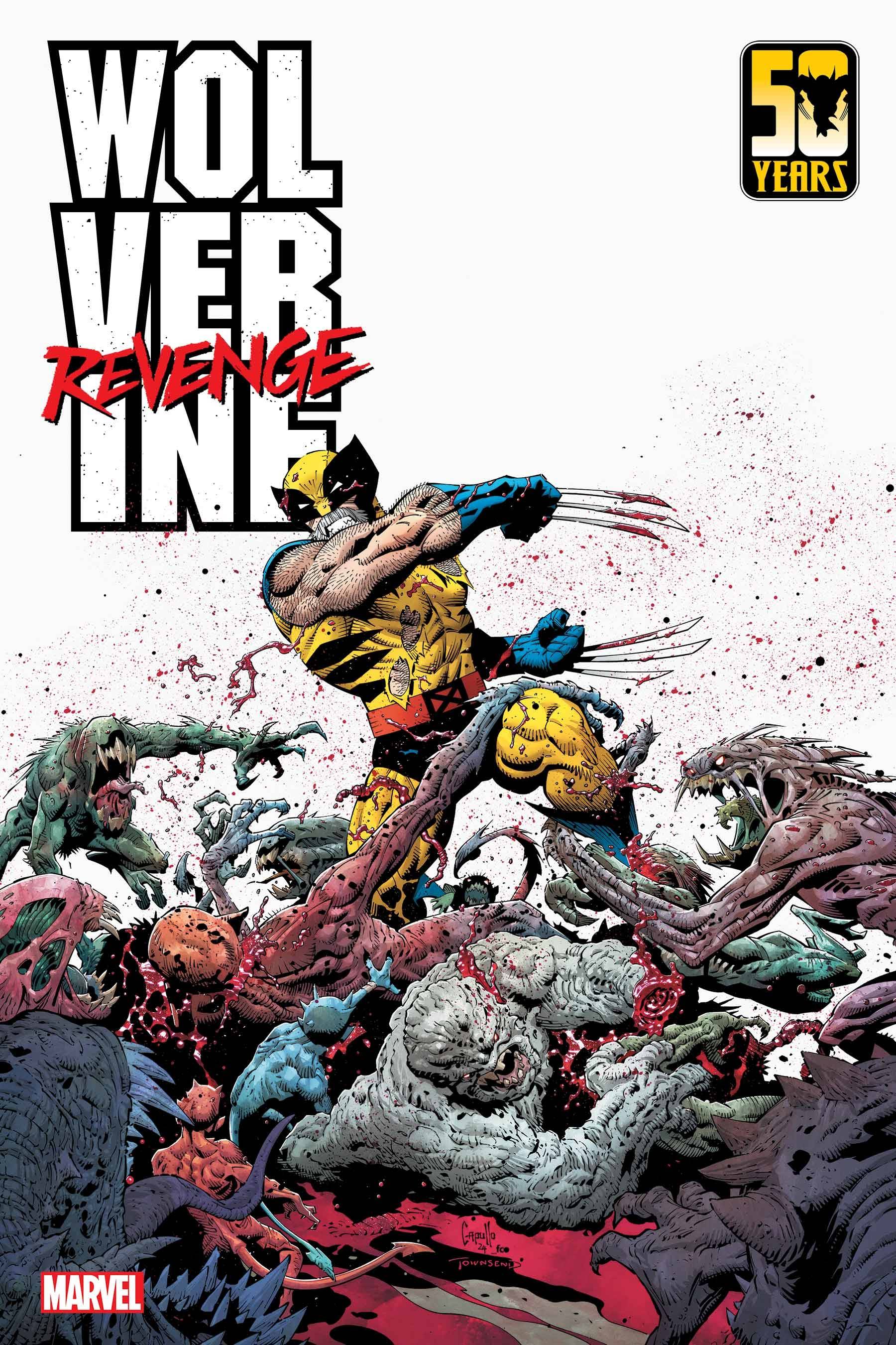 Wolverine Revenge Red Band #5 A Greg Capullo Jonathan Hickman [Polybagged] (03/26/2025) Marvel