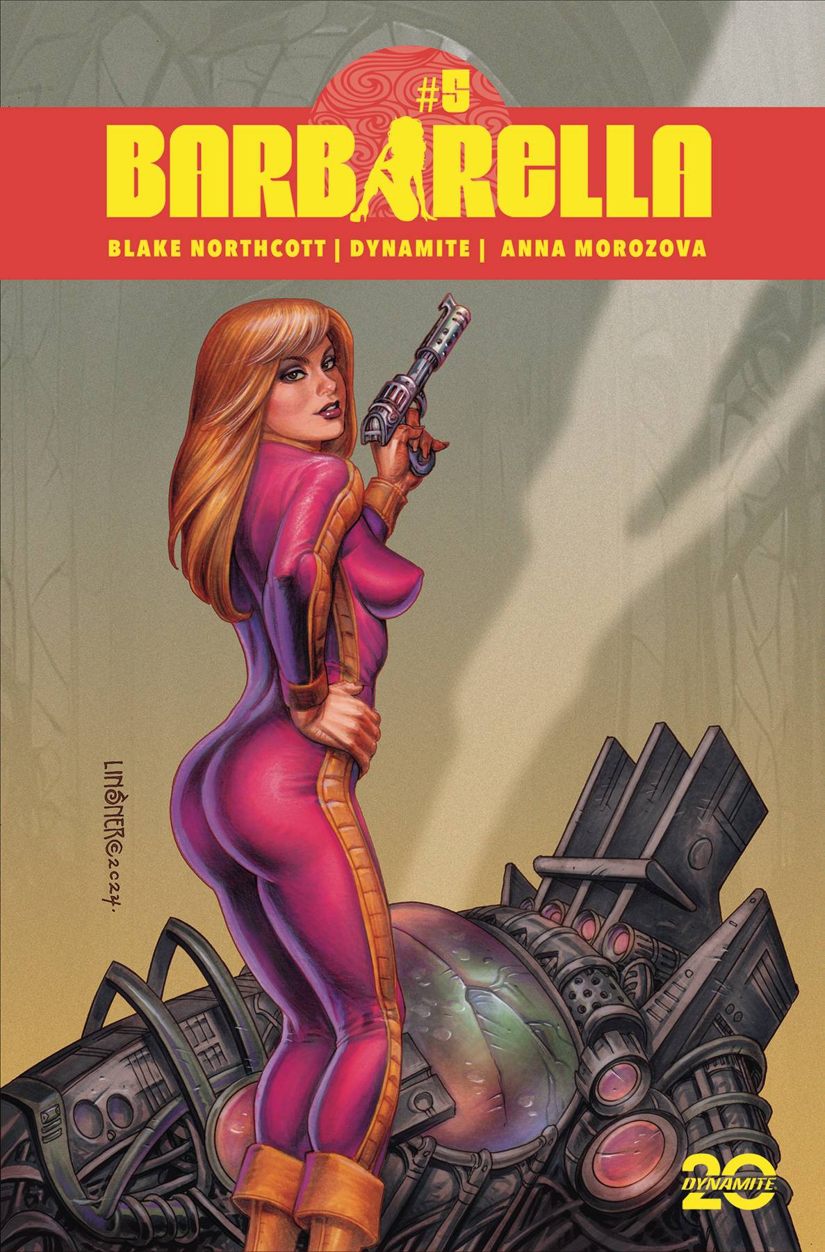 Barbarella #5 A Joseph Michael Linsner (07/23/2025) Dynamite