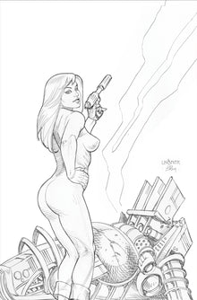 Barbarella #5 I 1:15 Joseph Michael Linsner Line Art Virgin Variant (07/23/2025) Dynamite