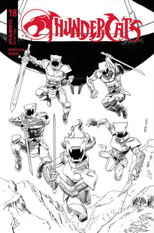 Thundercats #18 N 1:10 Declan Shalvey Line Art Variant (09/24/2025) Dynamite