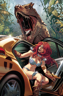 Sonja Reborn #1 P 1:15 Greg Land Foil Virgin Variant (08/27/2025) Dynamite