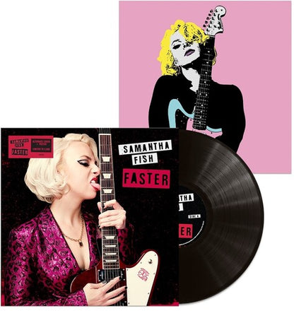 Samantha Fish - Faster (Limited Edition, Poster, Indie Exclusive, Alternate Cover) [Vinyl] - Paladin Vinyl