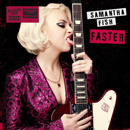 Samantha Fish - Faster (Limited Edition, Poster, Indie Exclusive, Alternate Cover) [Vinyl] - Paladin Vinyl