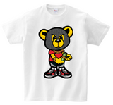 Teddy gangster Grey Beanie DTG T Shirt | Full color Edition