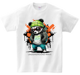 Camisetas Panda Underground Rave DTG Edición a todo color 